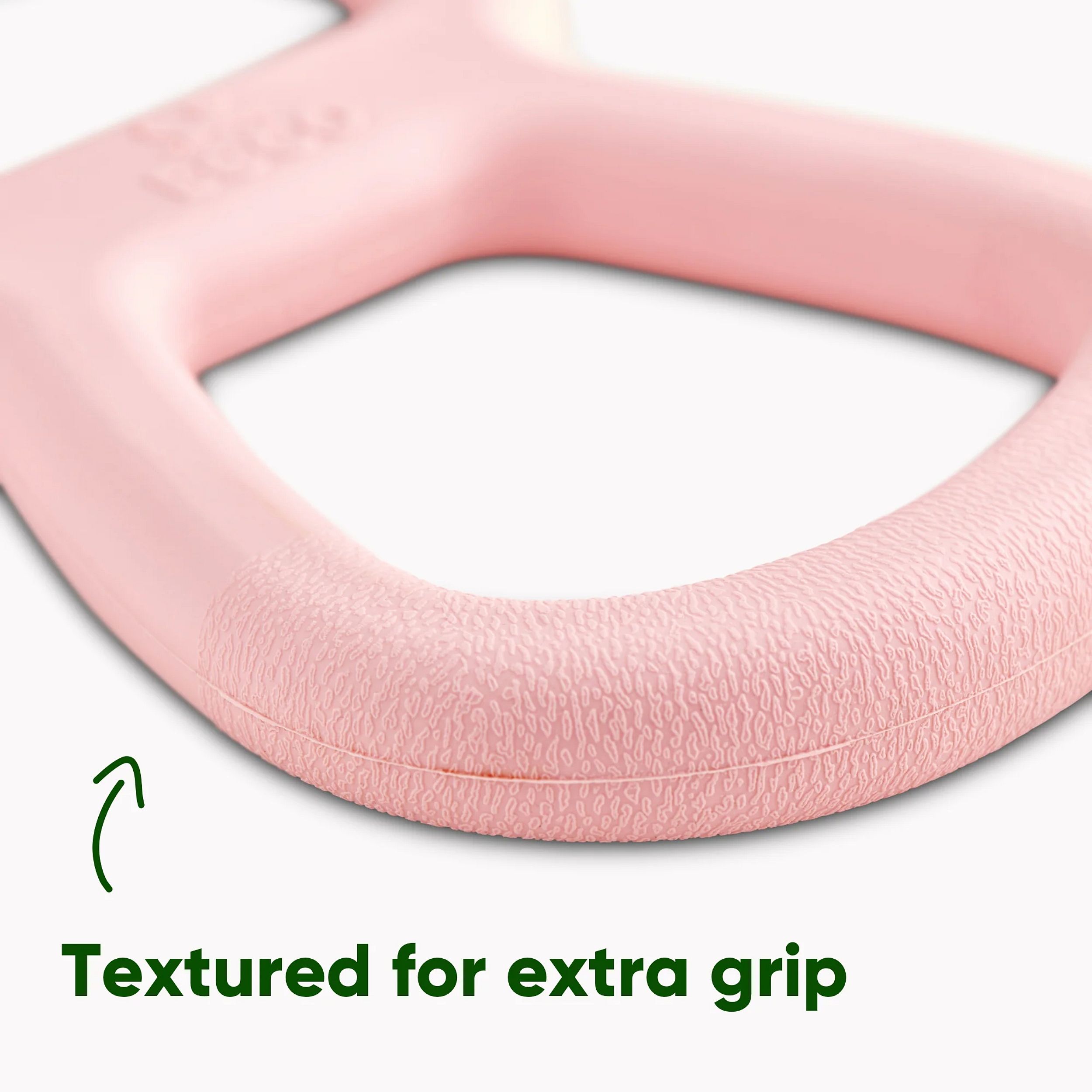 pink, textured, comfort, grip, earpiece