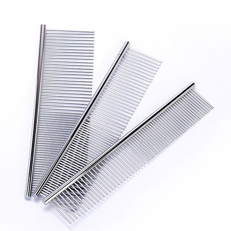 kammetjes, kammen, haarverzorging, metallic, set van 3