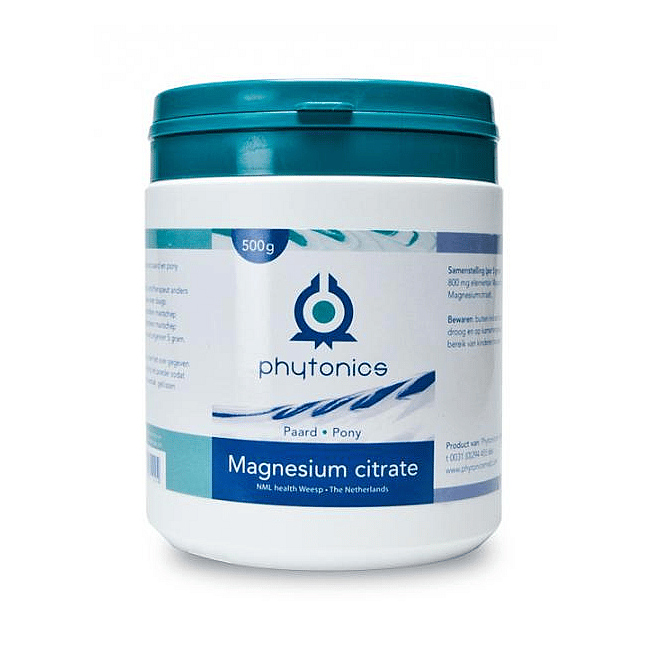 Phytonics Magnesium Citrate Paard 500 gram