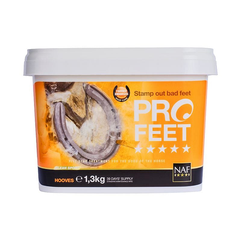 NAF ProFeet Powder – Supplement voor gezonde hoeven bij paarden 1.3 kg