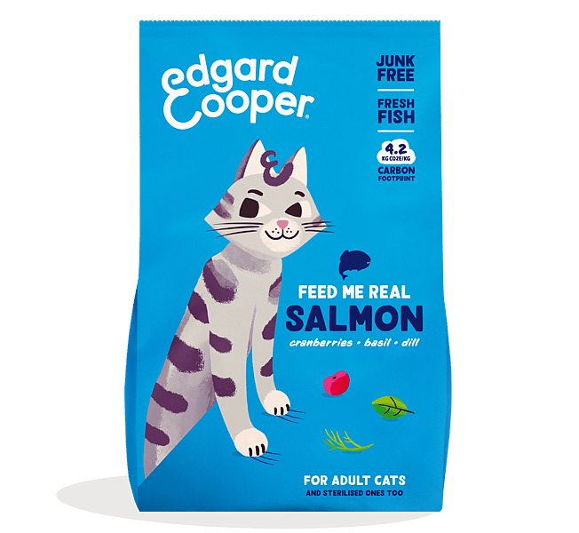 Edgard & Cooper Kattenvoer Adult Zalm Kat 325 gram