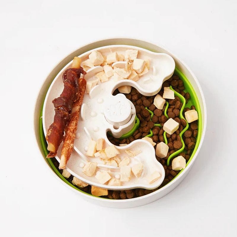 Puzzle Slow Feeder Ø 18cm Kleine Hond