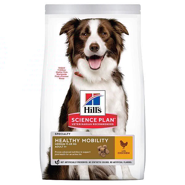 Hill's Science Plan Healthy Mobility Adult Hondenvoer Kip