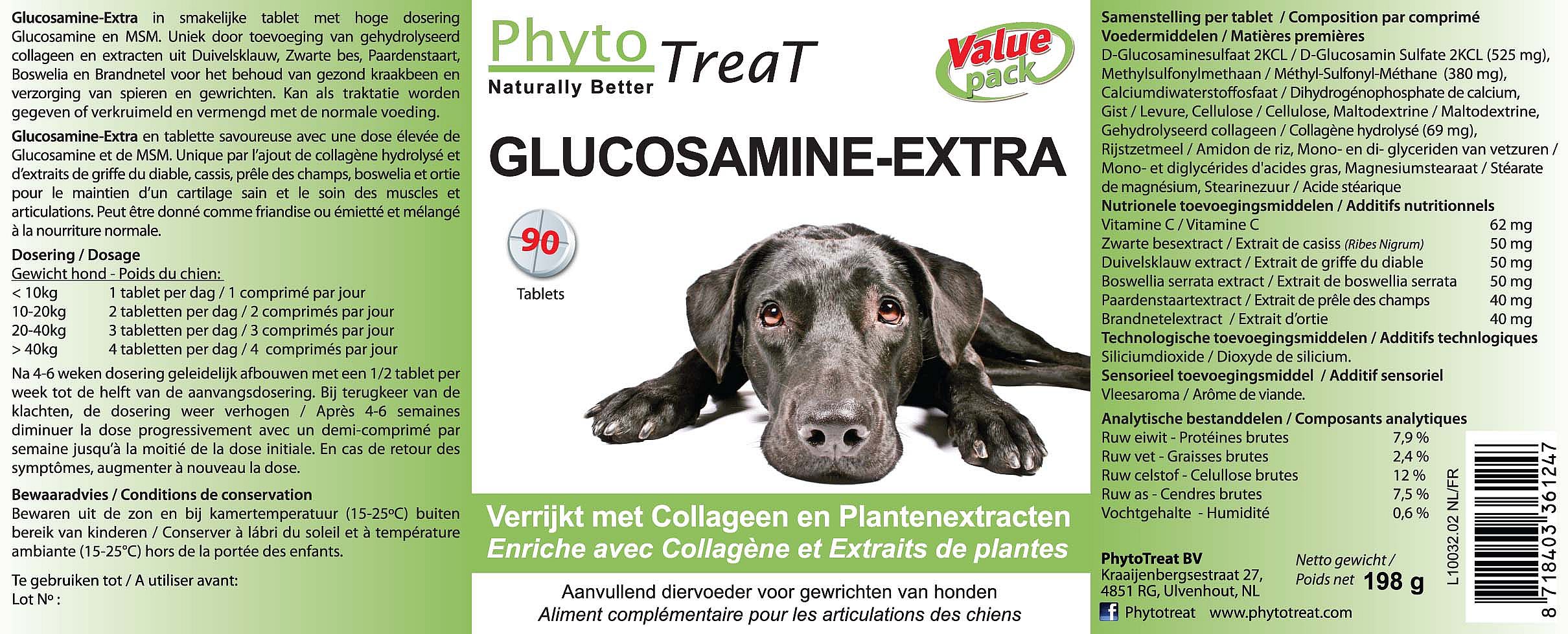 Phytotreat Glucosamine-Extra 90 tabletten