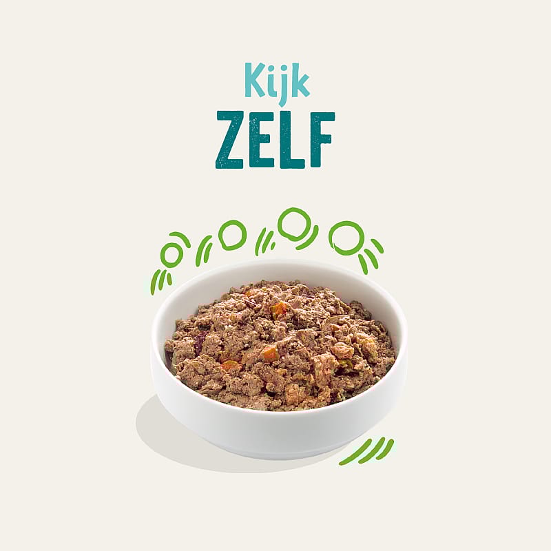 Edgard & Cooper Adult Hondenvoer Kuipjes Lam en Rund