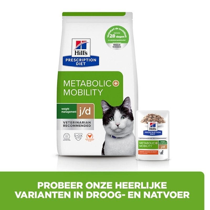 kat, kattenvoer, kattenvoer-metabolisme, metabolic mobility, veteraan aanbevolen