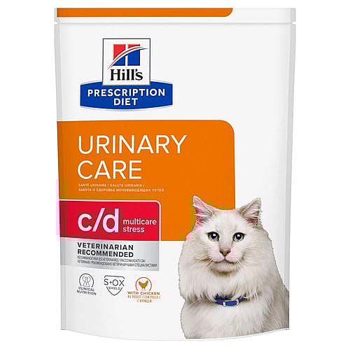 Hill's Prescription Diet CD Urinary Multicare Stress Urinary Care Kattenvoer 8 kg - Kip