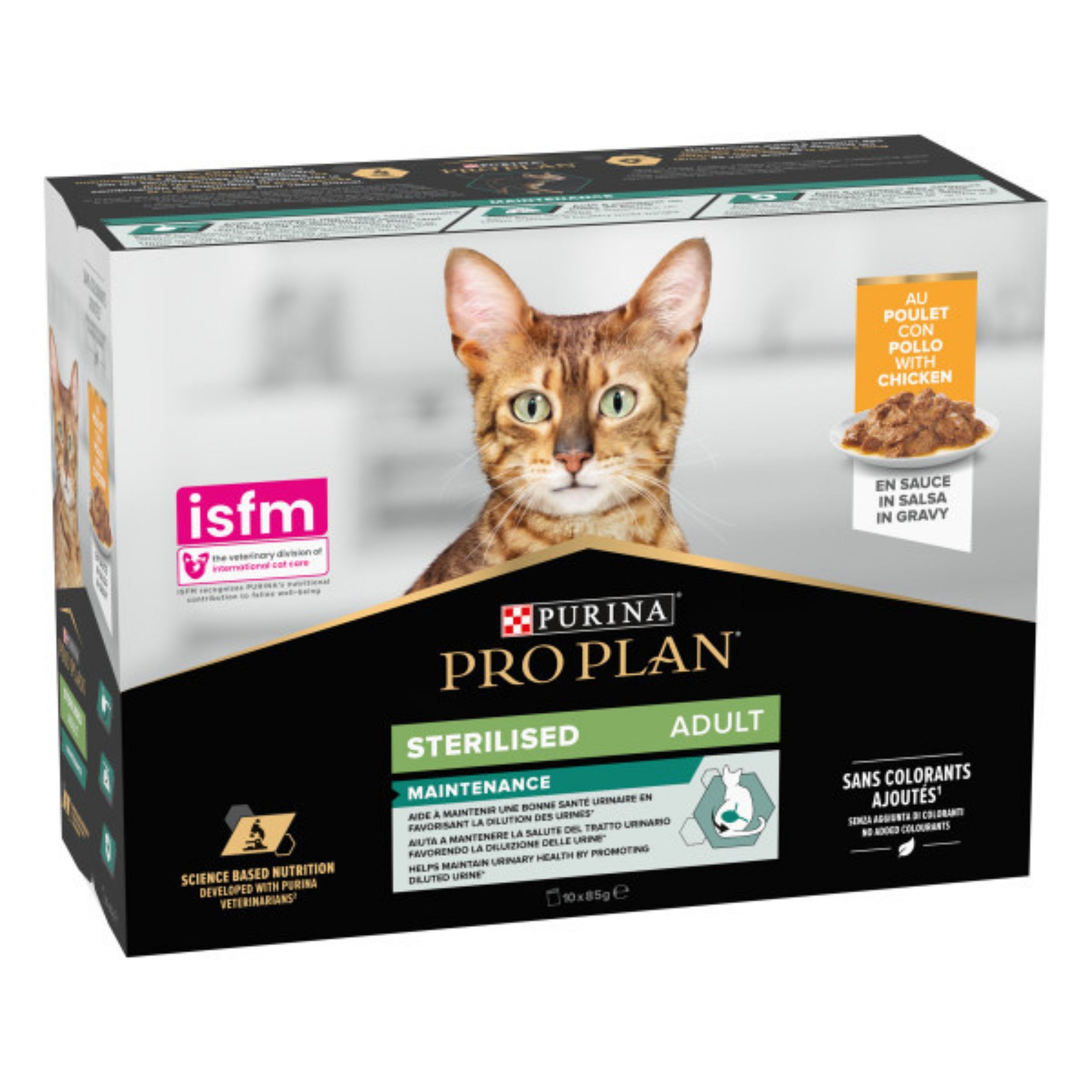 Purina Pro Plan Sterilised Maintenance Kat Kip 10 x 85 gram