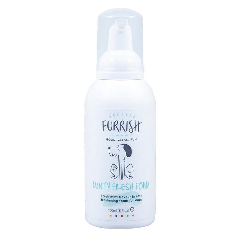 Furrish Minty Fresh Foam tandplak verwijderaar 150 ml Hond