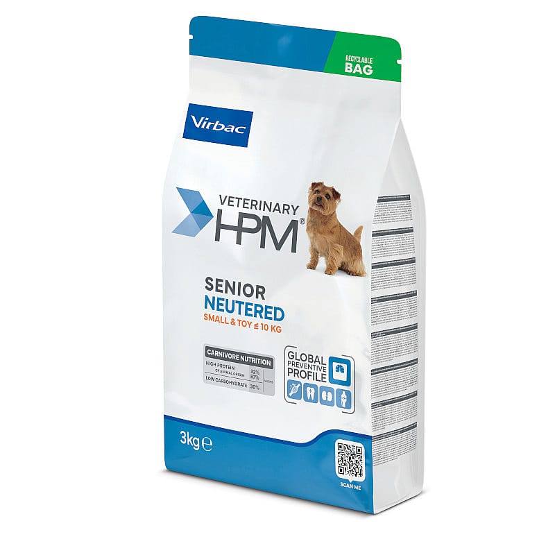 HPM Senior Neutered Dog Small & Toy 3 kg