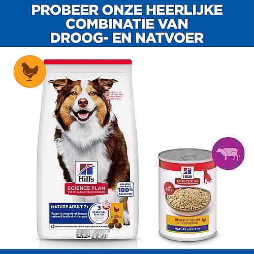 dog food, grote verpakking, droogvoer, volwassen/maand, blikken voer