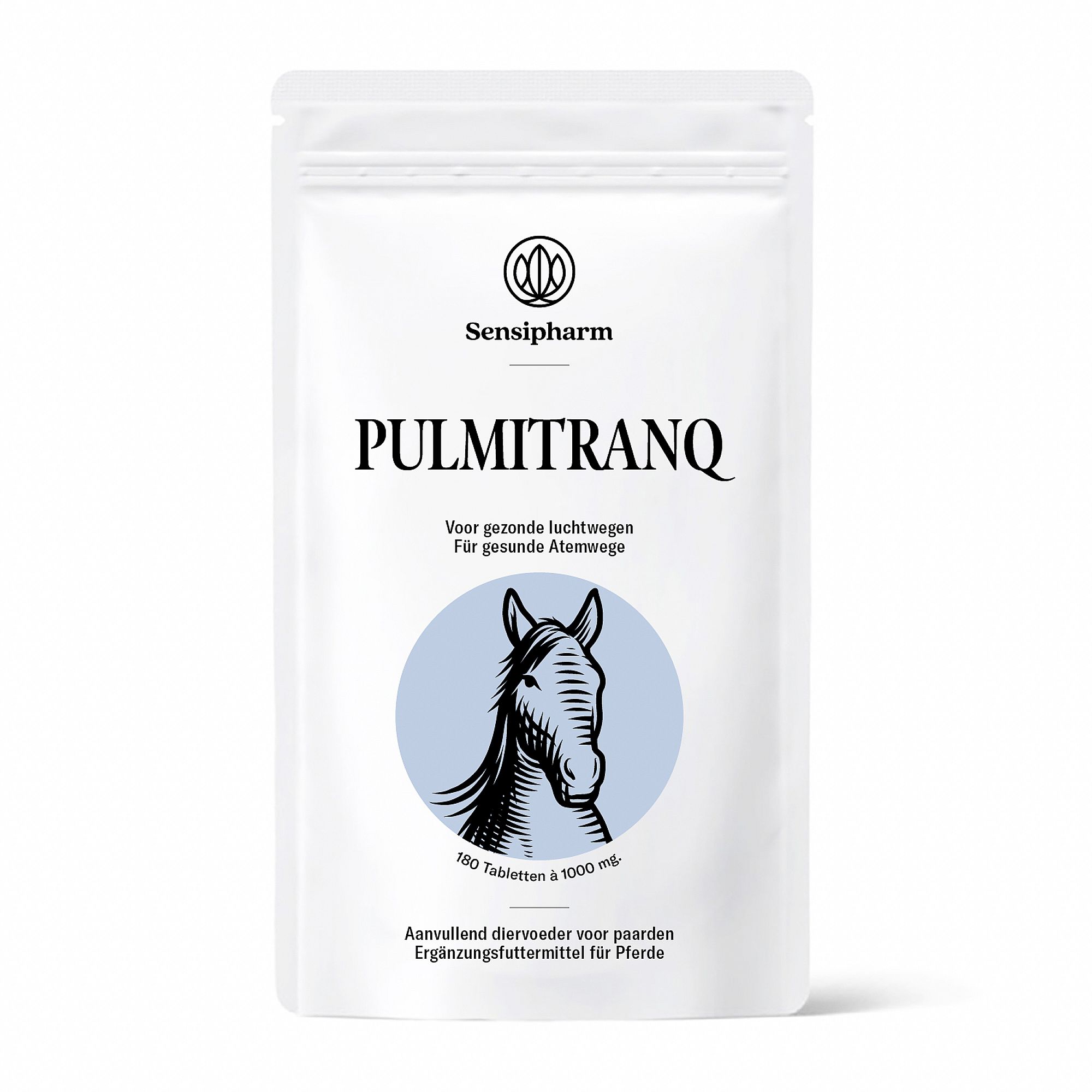Sensipharm Pulmitranq Paard 180 tabletten