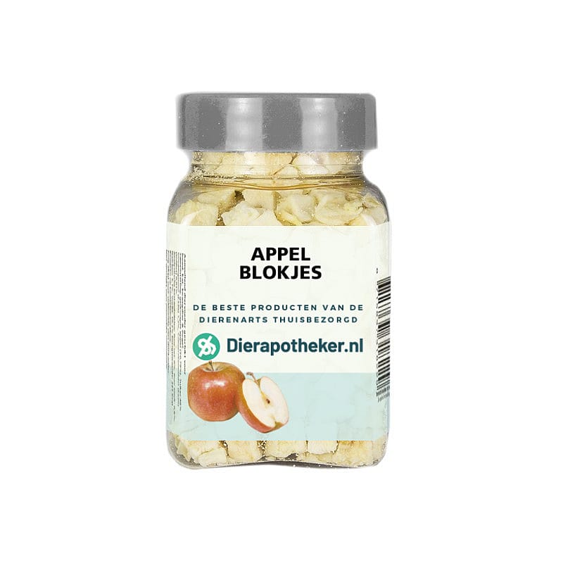 Dierapotheker Appel Blokjes Snack 25 gram