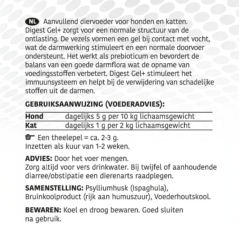 Sectolin Digest Gel+ Hond Kat 100 gram