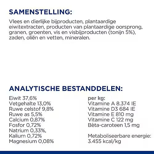 Hill's Prescription Diet Metabolic Weight loss & Maintenance Kattenvoer met Tonijn