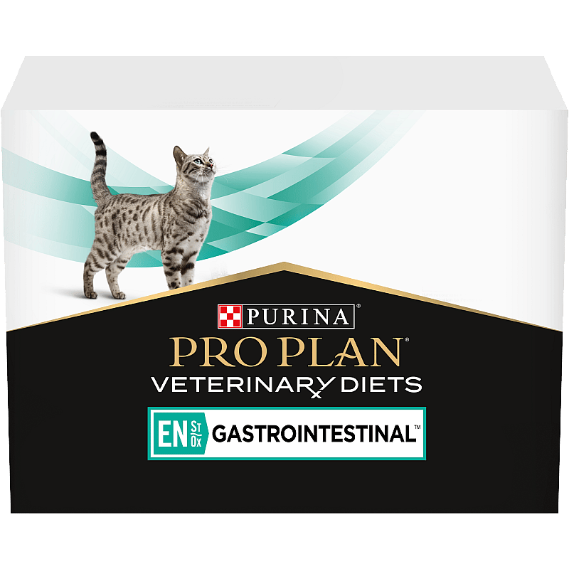 Purina Pro Plan Veterinary Diets Feline EN Gastrointestinal Kattenvoer CiG Zalm - 10 x 85 gram