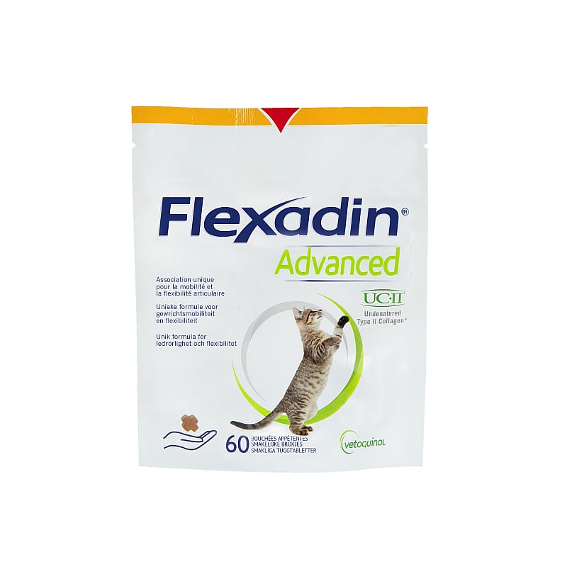 Flexadin Advanced Kat 60 kauwbrokjes