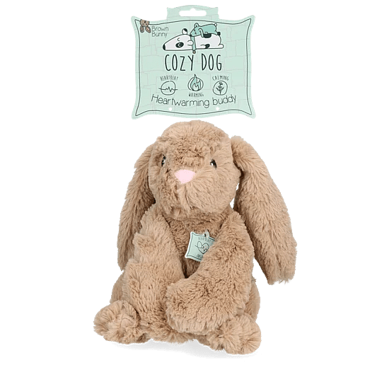 Cozy Dog Bunny Knuffel Bruin