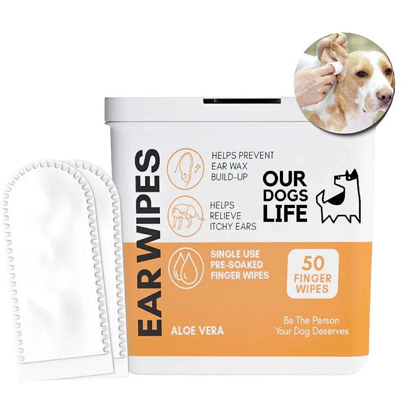 DogsLife Ear Wipes Hond 50 stuks