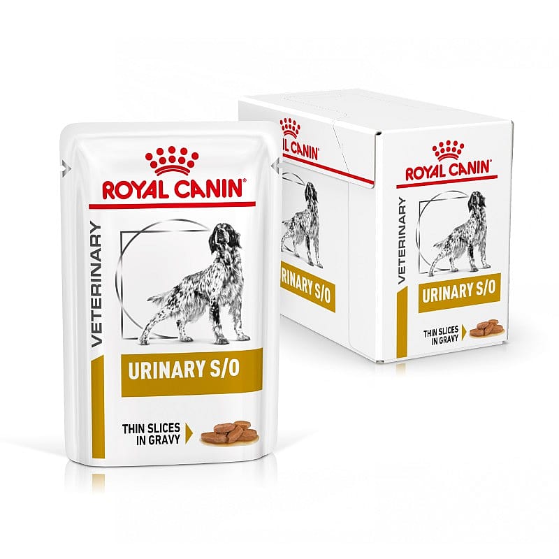 Royal Canin Urinary S/O Hond 12 x 100 gram maaltijdzakjes - Thin slices in gravy