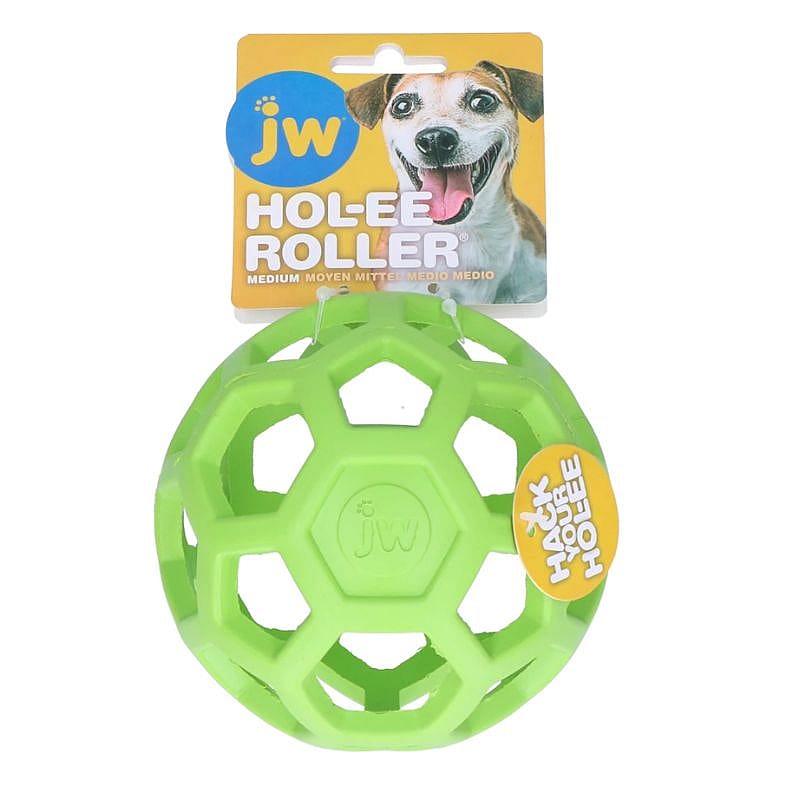 JW Hol-EE Roller Hond Groen M