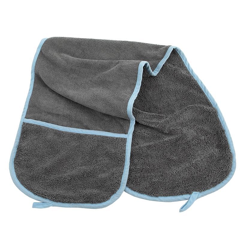 Furrish Microvezel Handdoek met 2 handzakken Hond