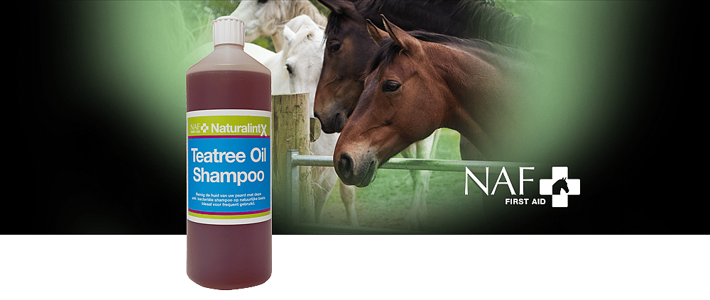 NAF NaturalintX Teatree Oil Shampoo Paard