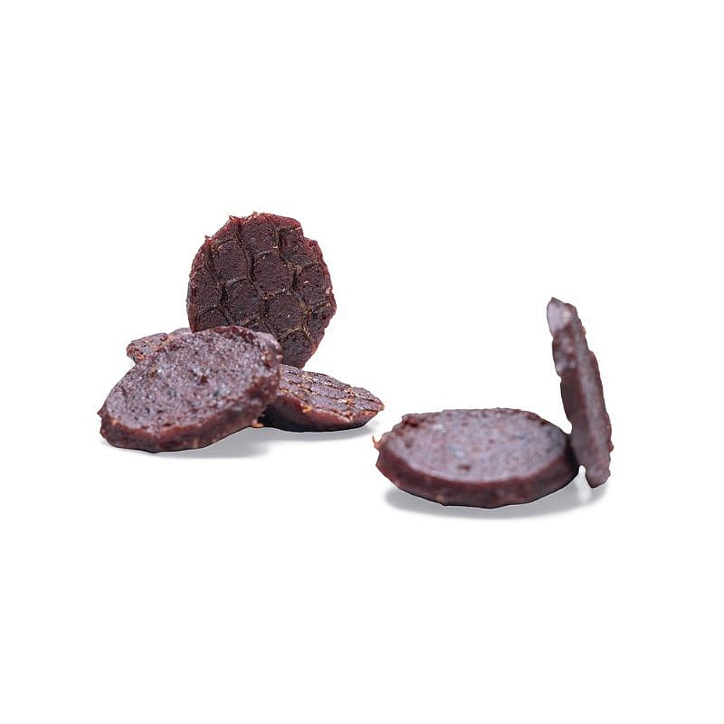 donkerrood, koffiebonen, schijflike, kruimelig, chocoladelike