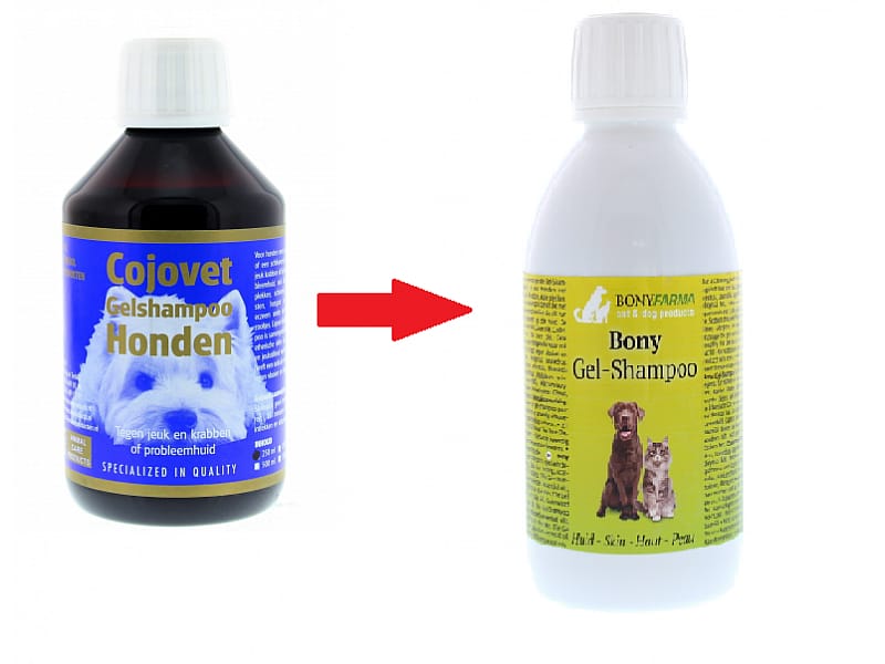 Bony Gel-Shampoo Hond 250 ml