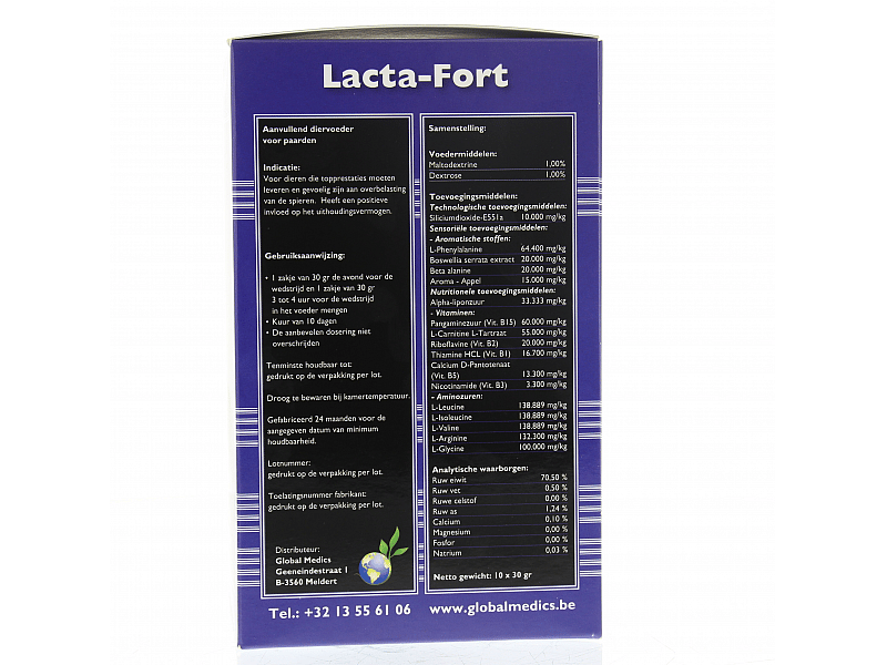 Global Medics Lacta Fort Spieren Paard 10 x 30 gram
