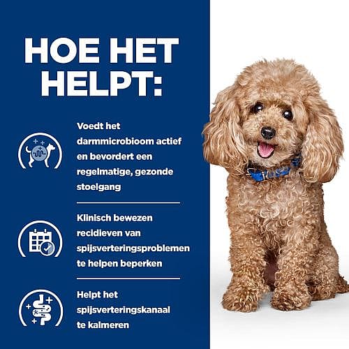 Hill's Prescription Diet Gastrointestinal Biome Mini hondenvoer met Kip