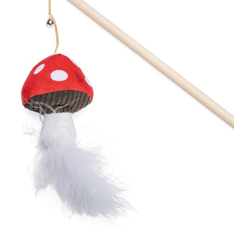 Beeztees Kattenhengel met Paddenstoel Kat