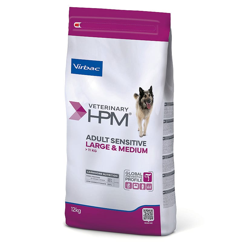HPM Adult Sensitive Large & Medium Dog 12 kg