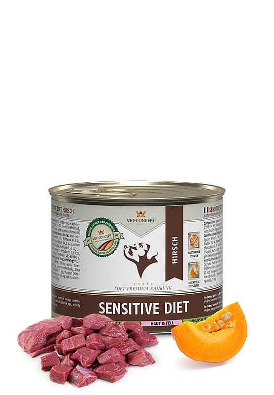 Vet-Concept Sensitive Diet Hert Hondenmenu 6 x 200 gram
