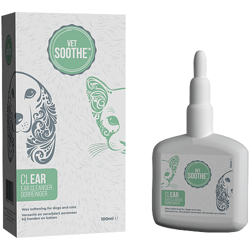 VetSoothe Clear Oorreiniger Hond Kat 100 ml