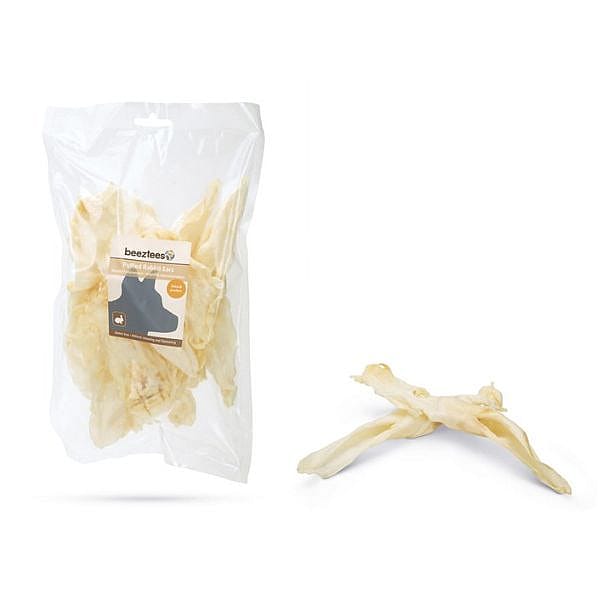 Beeztees Gepofte Konijnenoren Hond 100 gram