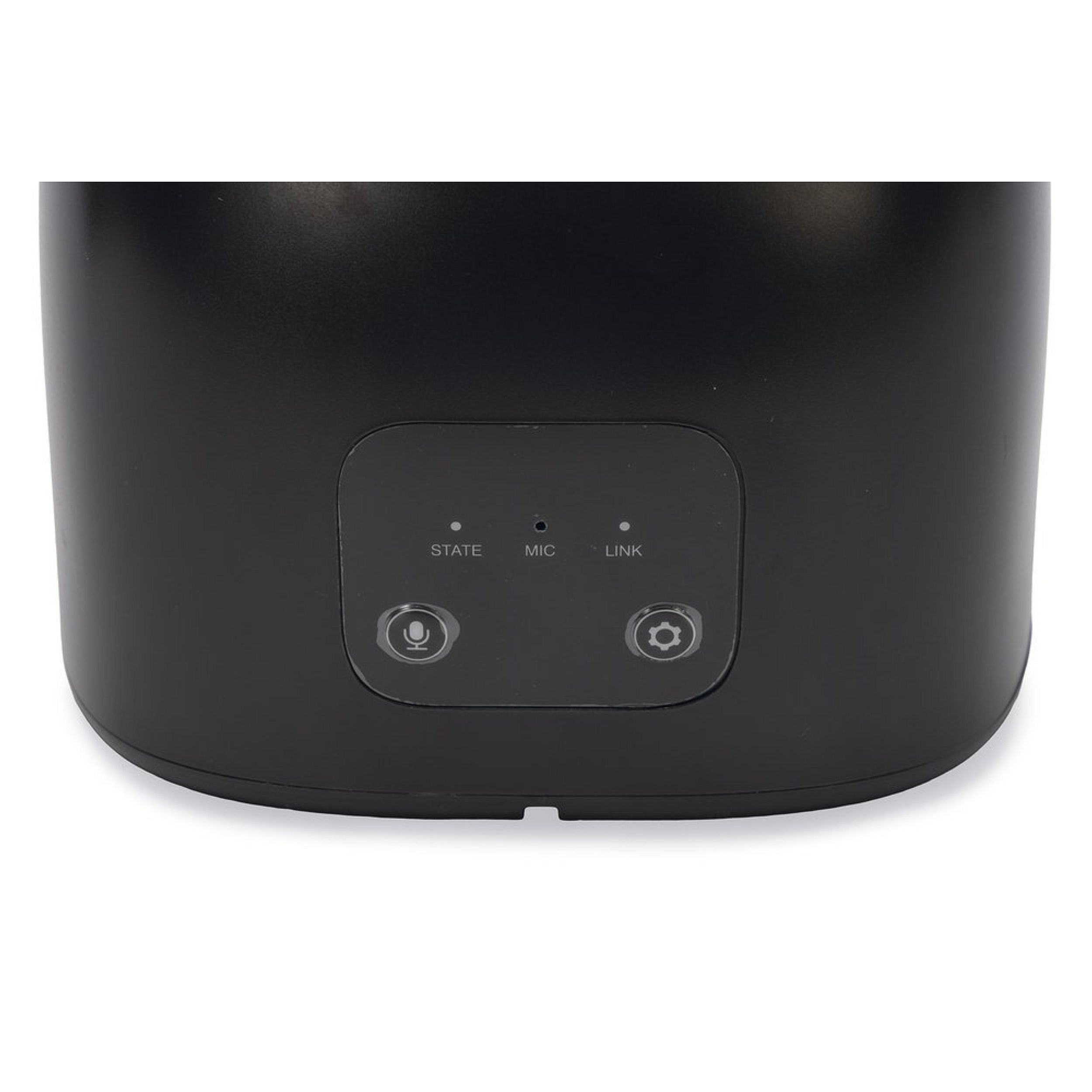 speakers, zwart, bedienpaneel, microfoon, basis