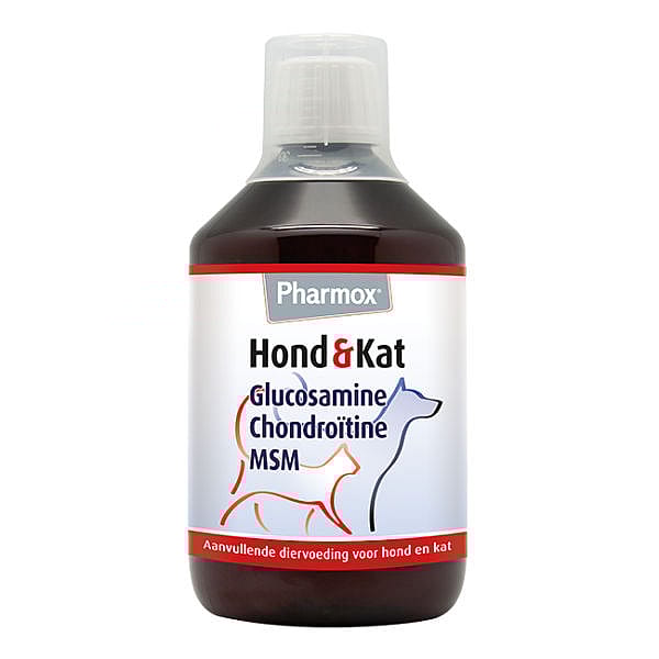 Pharmox Glucosamine Hond Kat Gewricht 500 ml