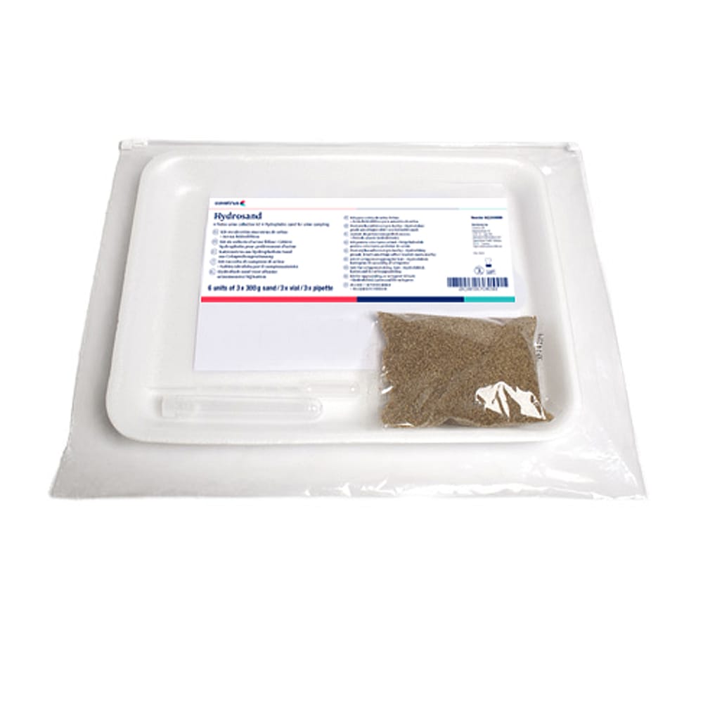 CVET Urine Opvangsysteem Kat Hydrofoob Zand Set met tray