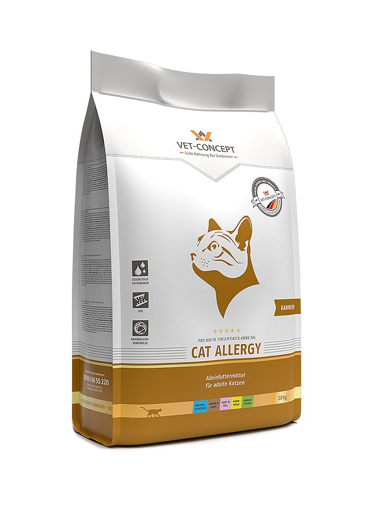 Vet-Concept Cat Allergy Konijn Kattenvoer