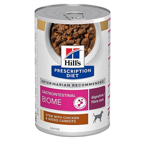 Hill's Prescription Diet Gastrointestinal Biome Hondenvoer Kip Stoofpotje 12 x 354 gram