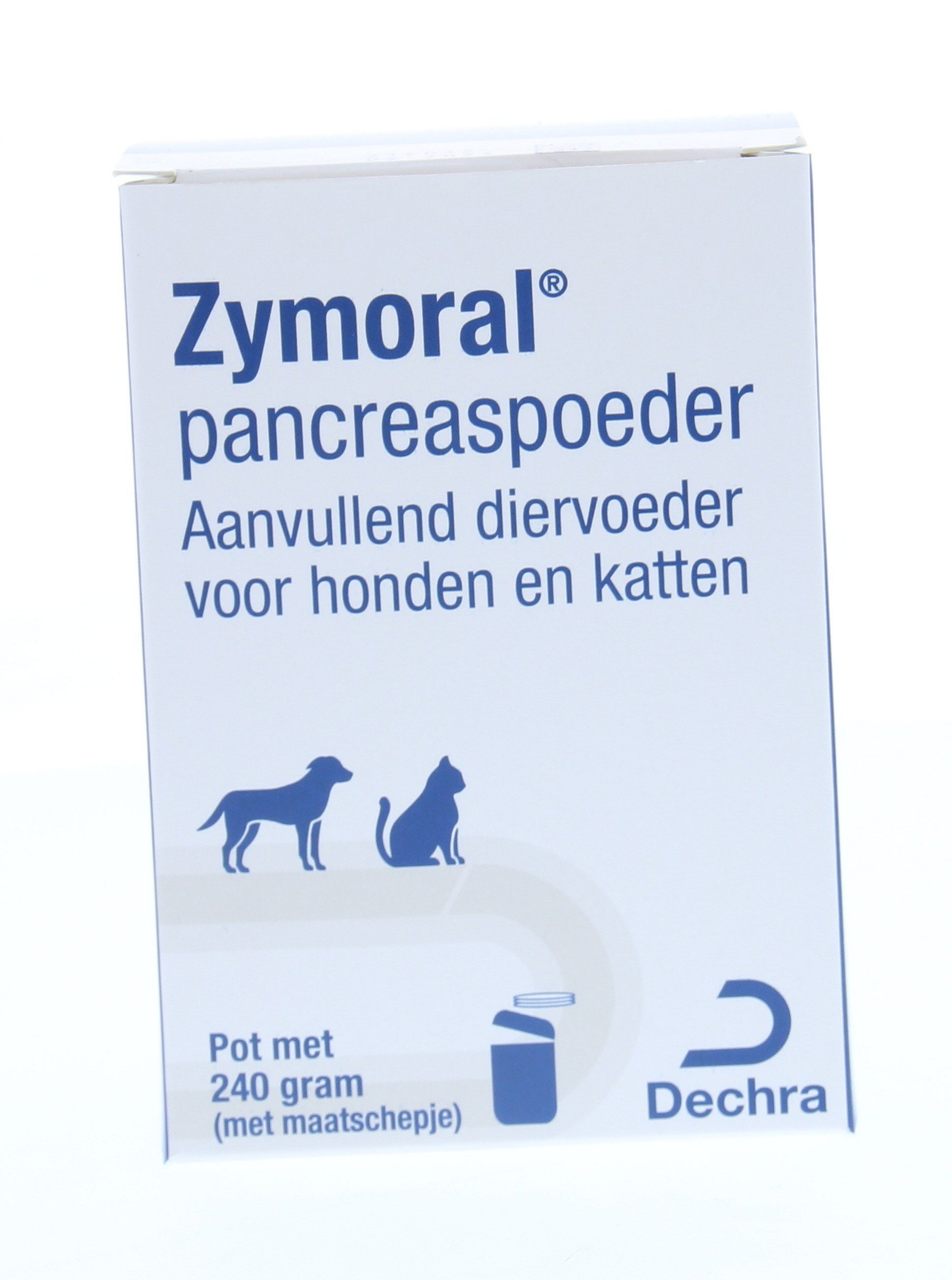 Zymoral Pancreaspoeder Hond Kat 240 gram