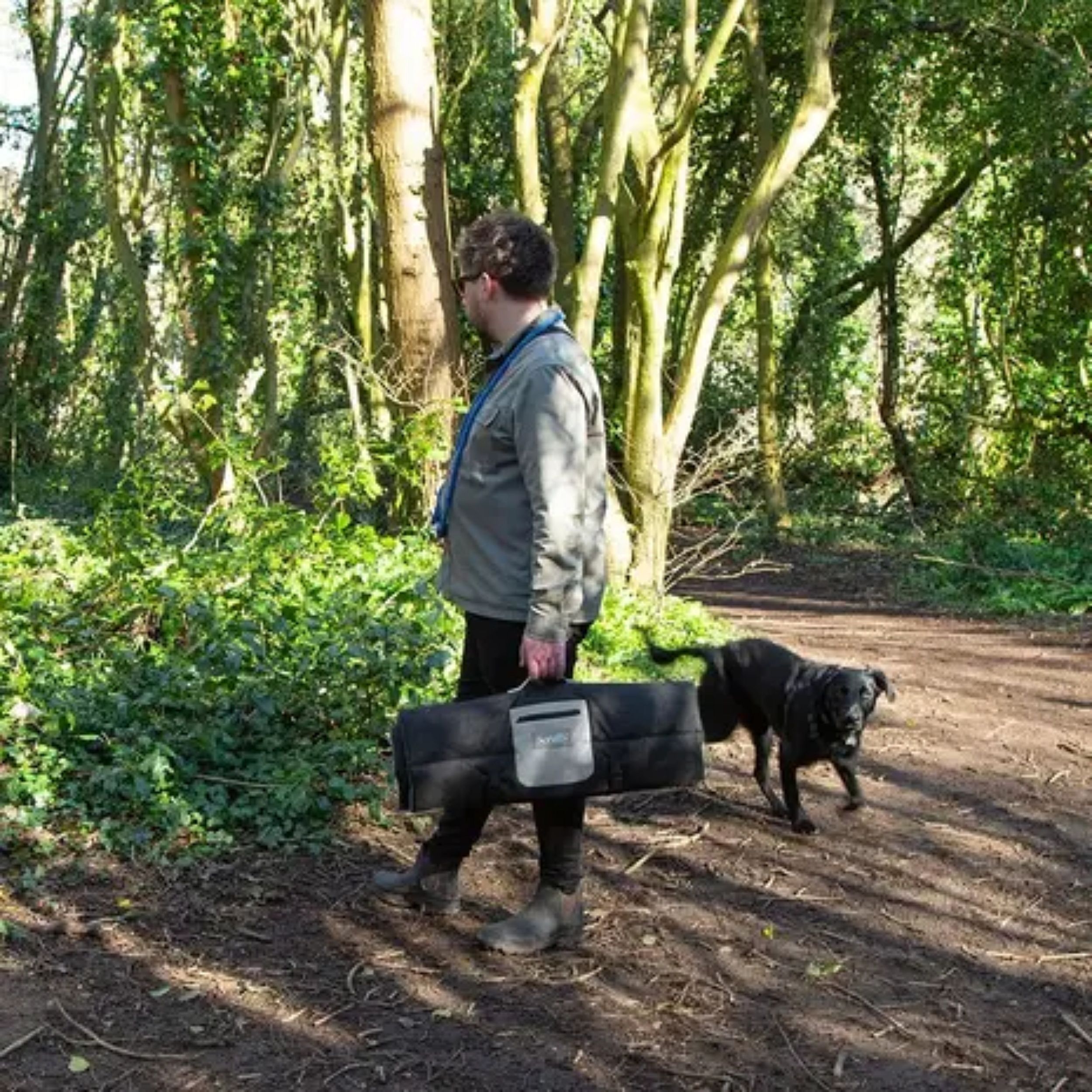 Scruffs Expedition Roll Up Travel Pet Bed Storm Grey