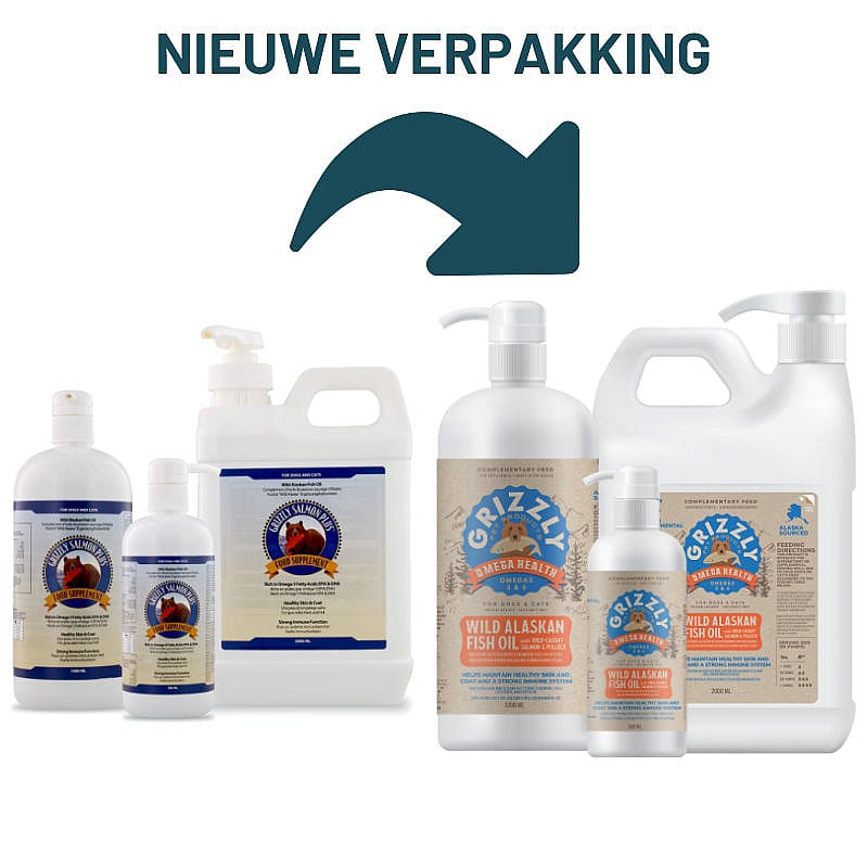 Grizzly Wild Alaskan Fish Oil 1000 ml