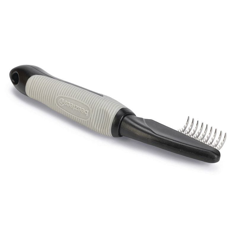 grooming tool,  kam,  detangler,  dual-ended,  silicone