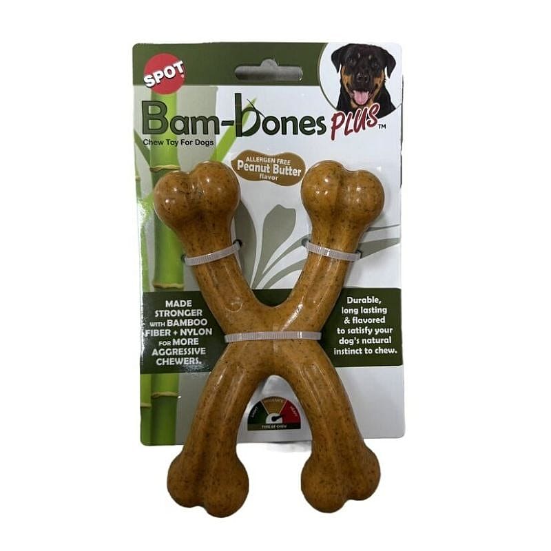 Spot Bam-Bones Plus Big X Bone Pindakaas Hond