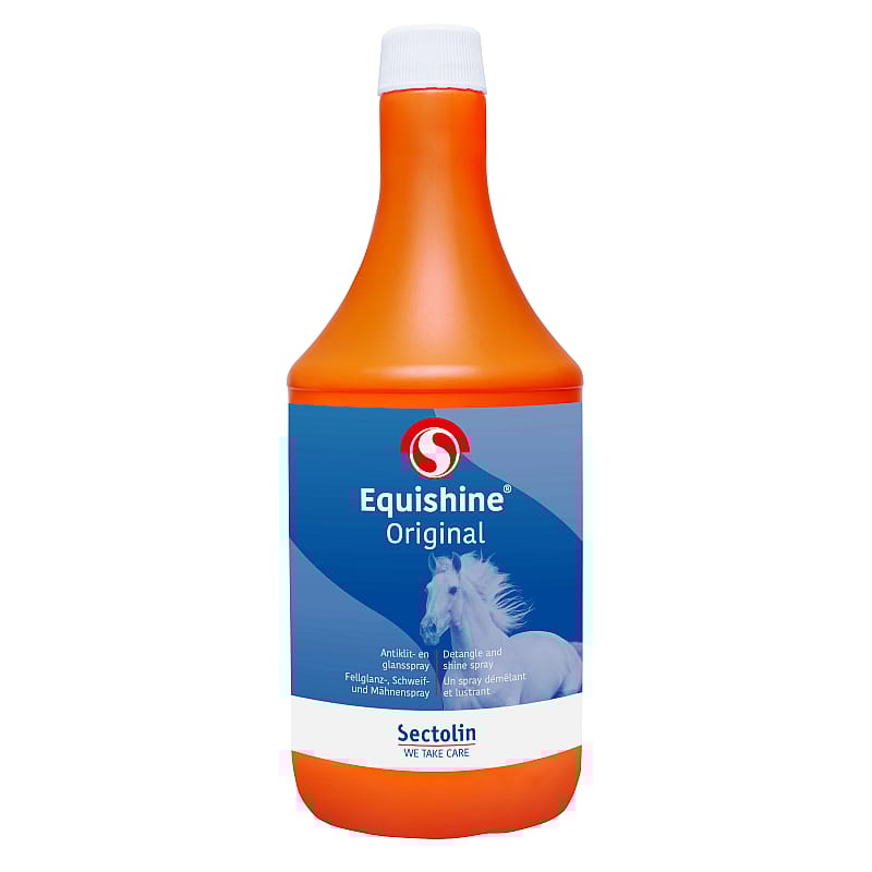 antikil, glansspray, paard, oranje fles, ontwardespray