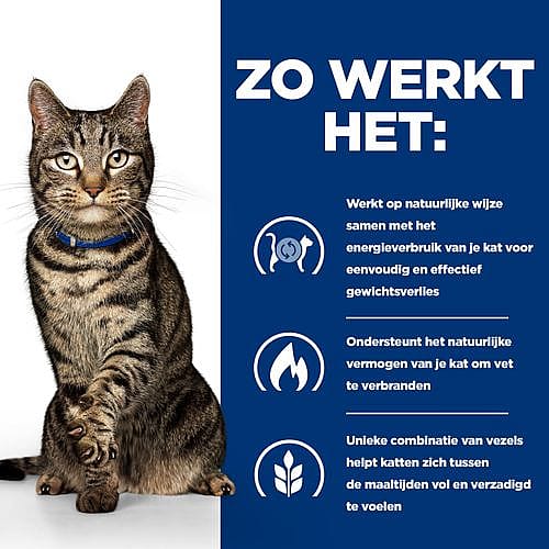 Hill's Prescription Diet Metabolic Weight loss & Maintenance Kattenvoer met Tonijn
