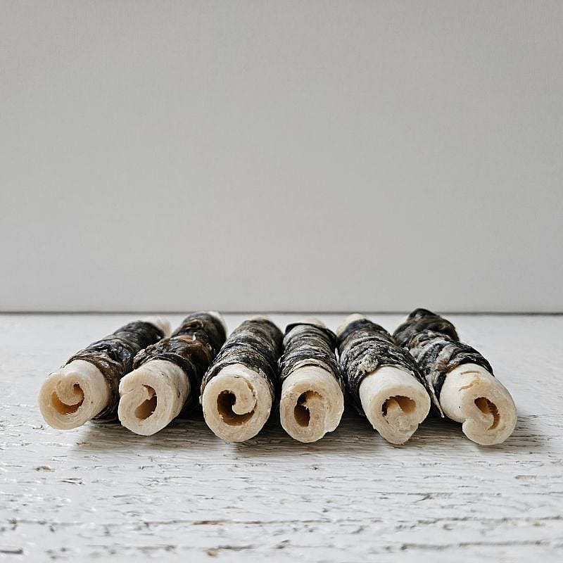 Dierapotheker Rollstick met Vishuid 6 stuks Dierapotheker Rollstick met Vishuid 6 stuks