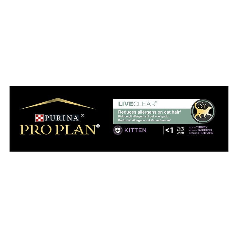 Purina Pro Plan LiveClear Kitten Allergeen-reducerend Kattenvoer 1.4 kg